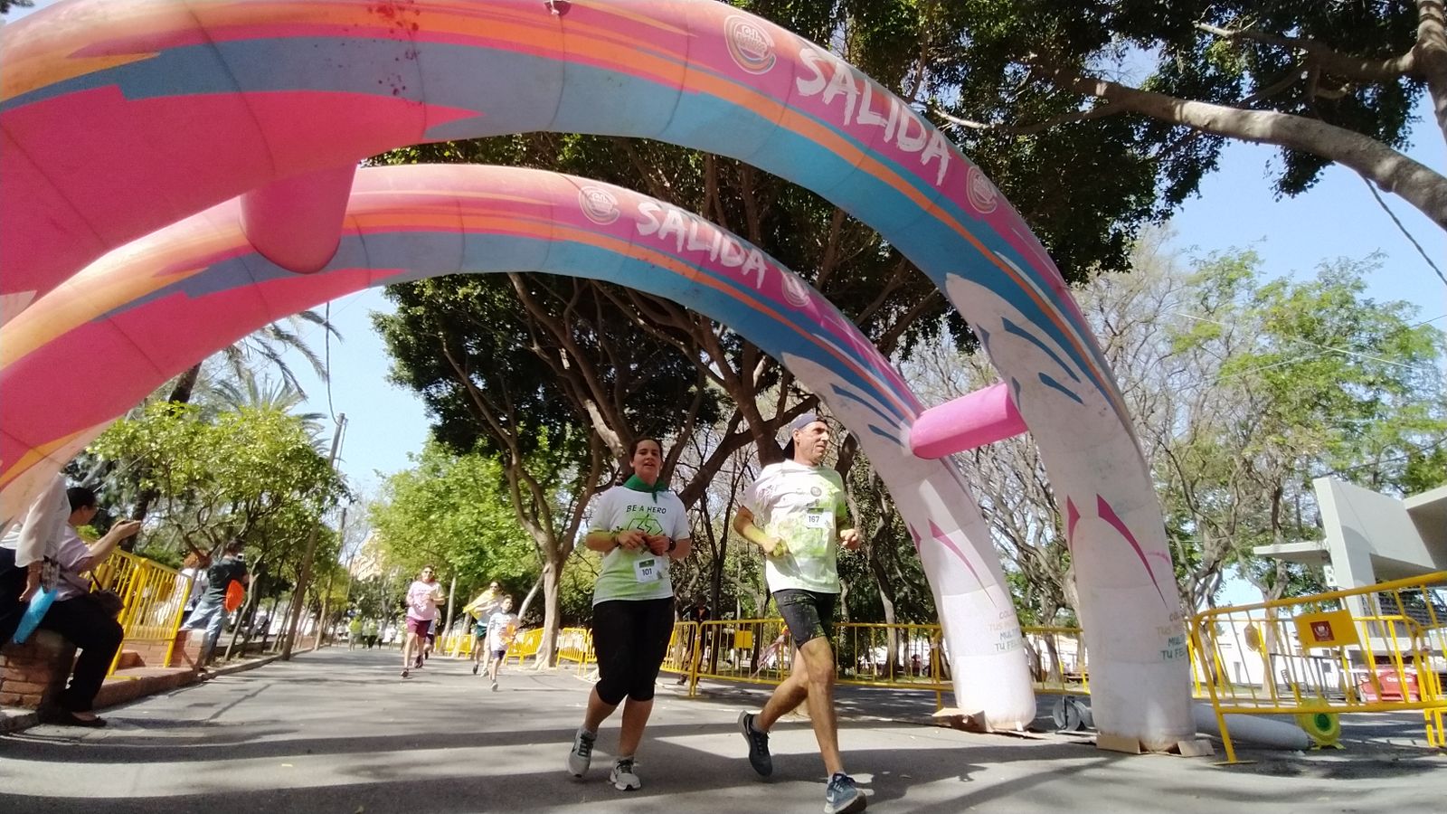 Las imágenes de la Carrera de la Felicidad en San Fernando