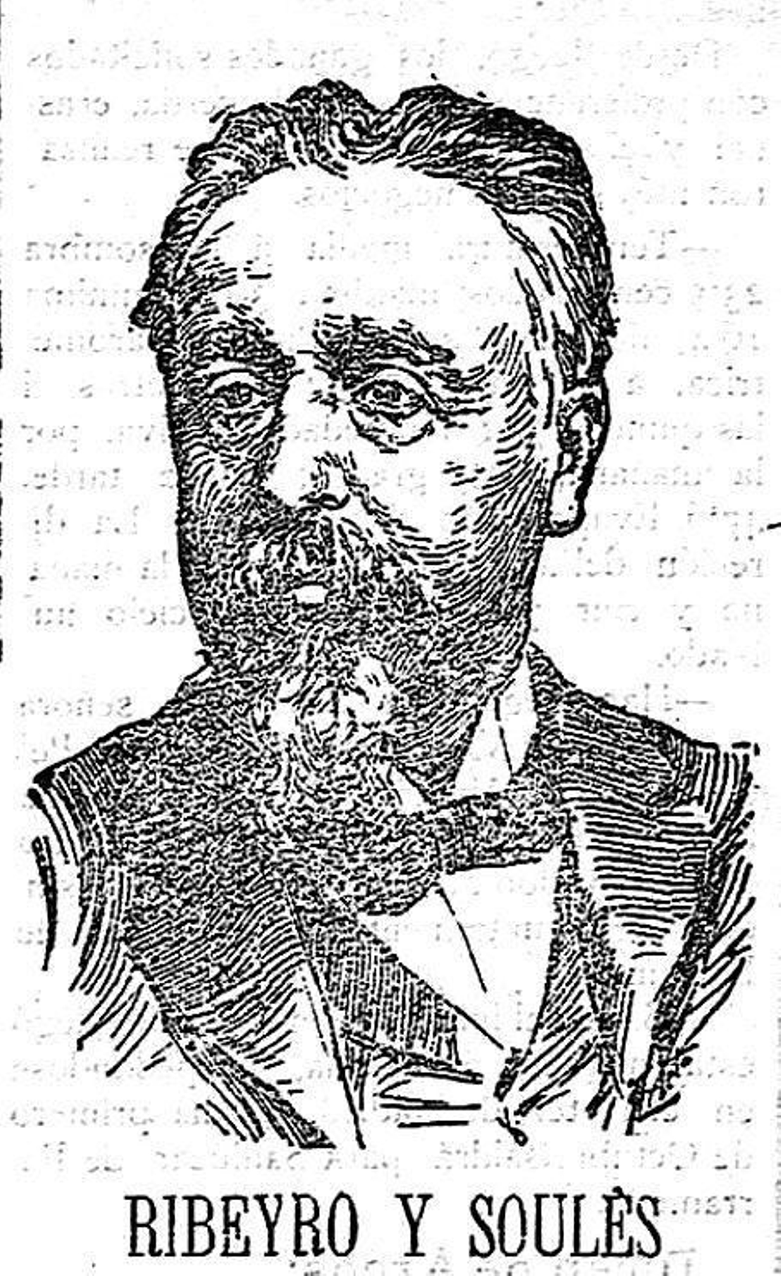 Retrato de Jacinto Ribeyro y Soulés.