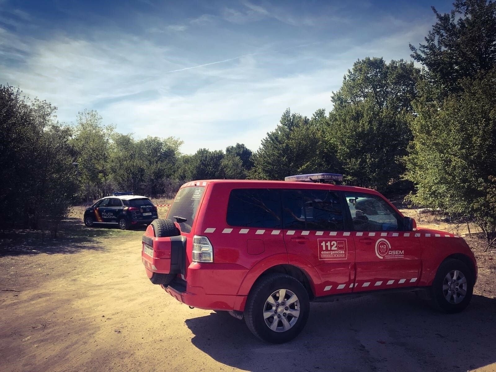 Parque donde se encontró el cuerpo.