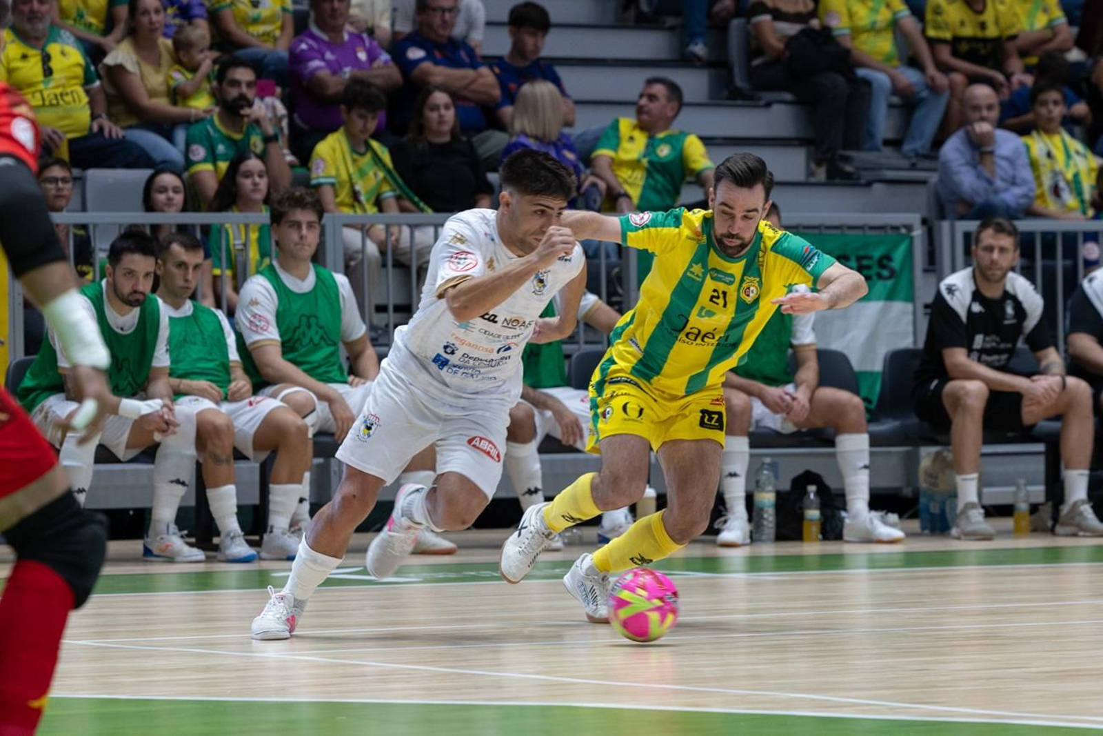 Las mejores imágenes de la amplia victoria del Jaén Paraíso Interior FS sobre O Parrulo Ferrol