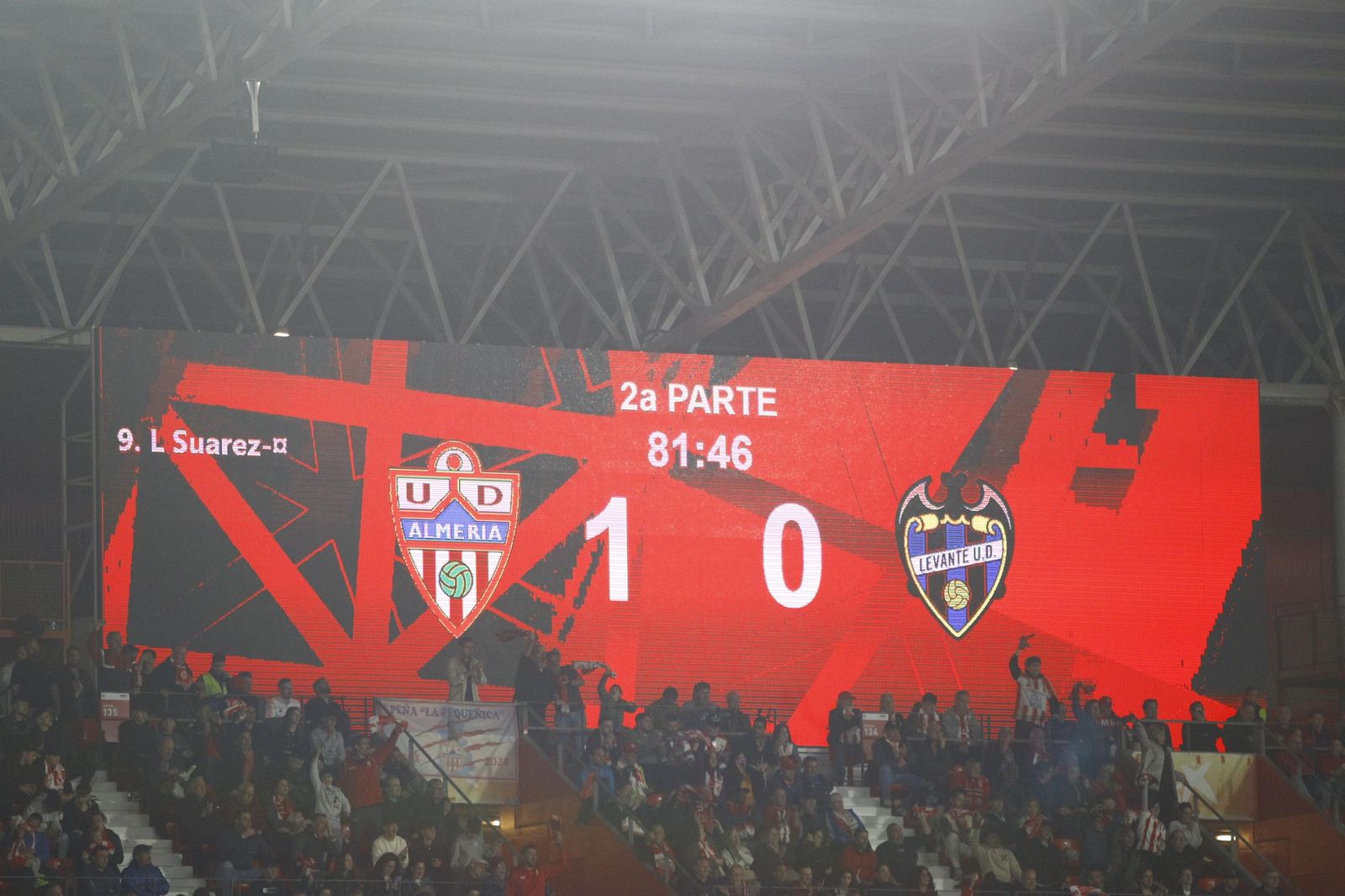 Las mejores imágenes del partido U.D. Almería-Levante U.D.