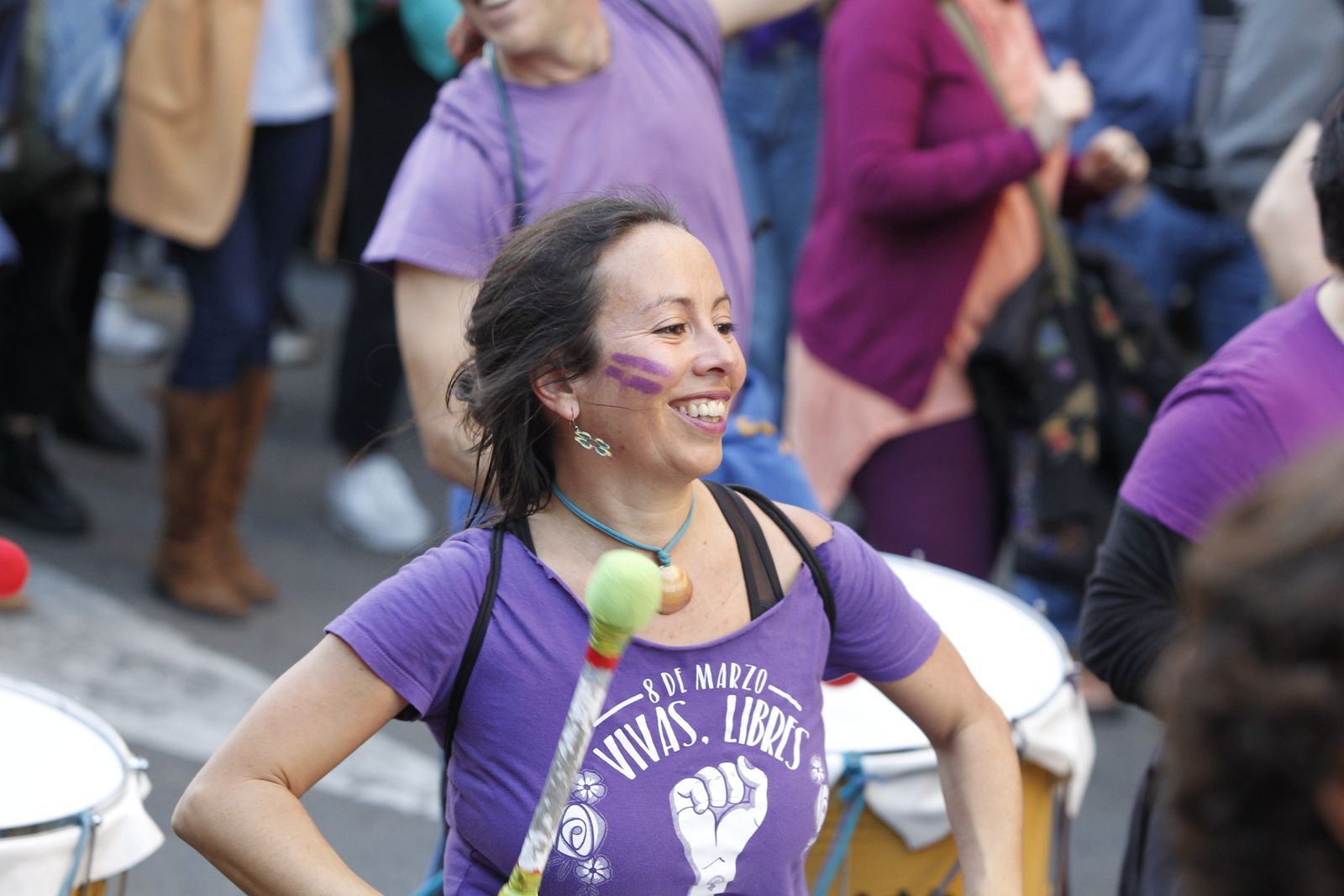 Fotogalería manifestación Día Internacional de la Mujer
