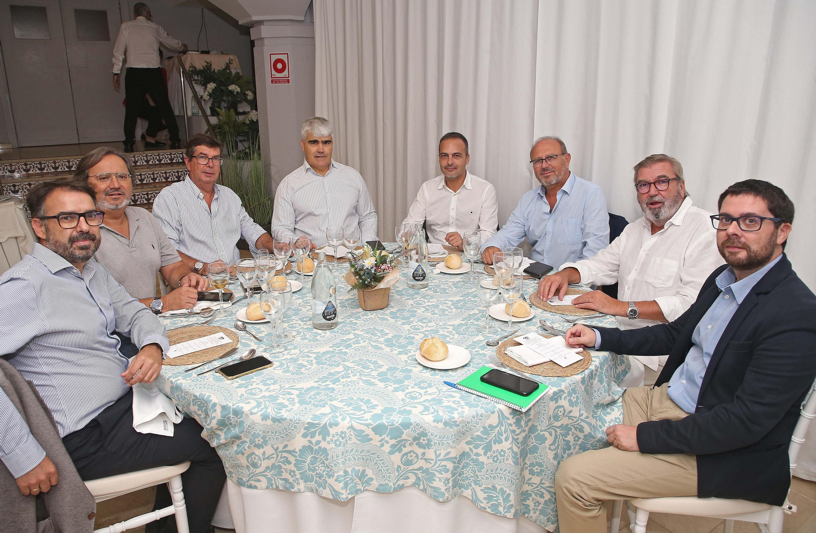 La conferencia del comisionado para el Corredor Atlántico en el Propeller Club Algeciras, en imágenes