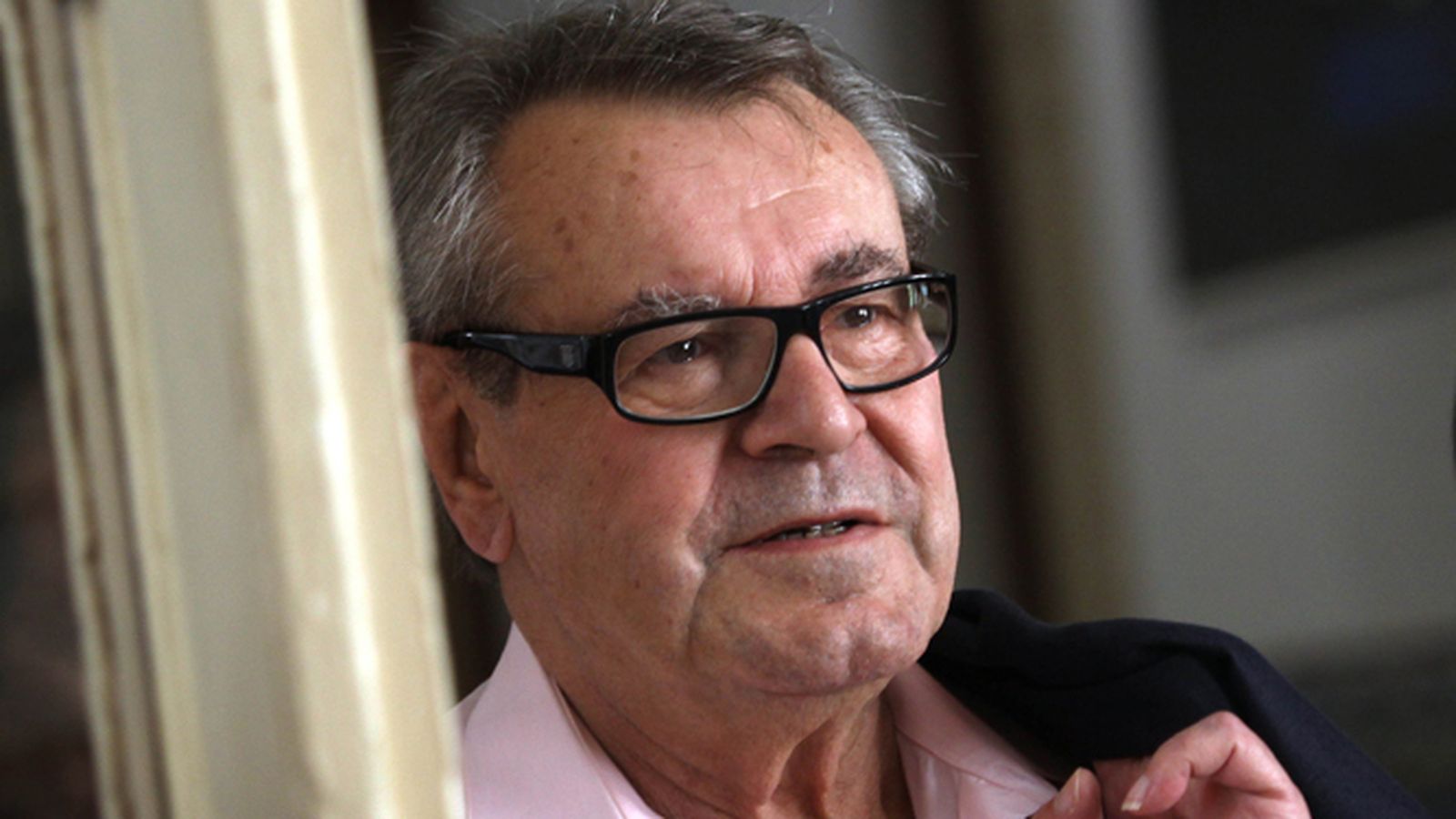 Milos Forman, durante una visita a Málaga en 2009.