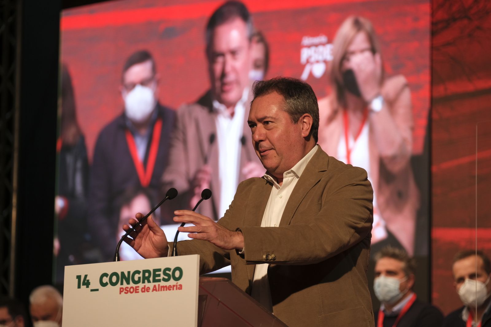 Imágenes del 14 Congreso Provincial PSOE de Almería. El Parador (Almería)