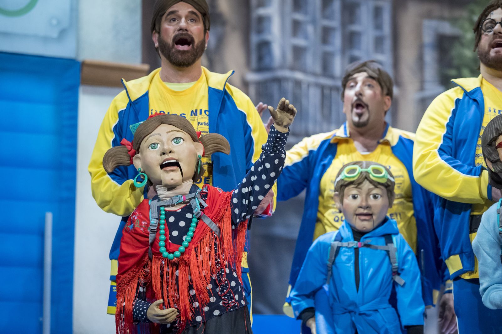 Chirigota 'Díos mío, qué tarde!!!'