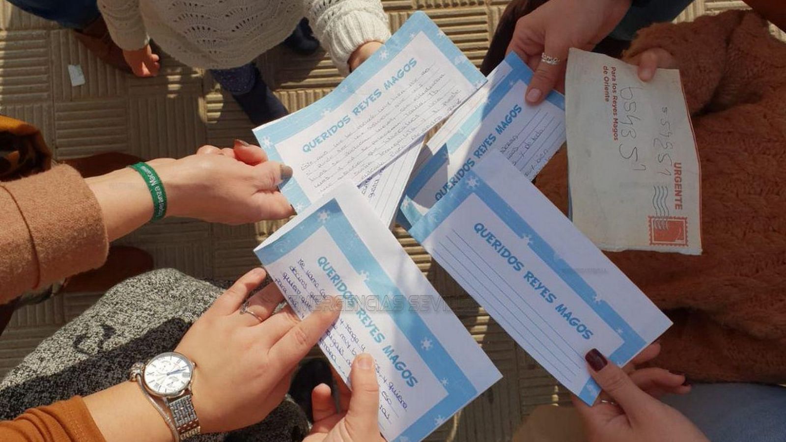 Cartas preparadas para entregar al Heraldo.