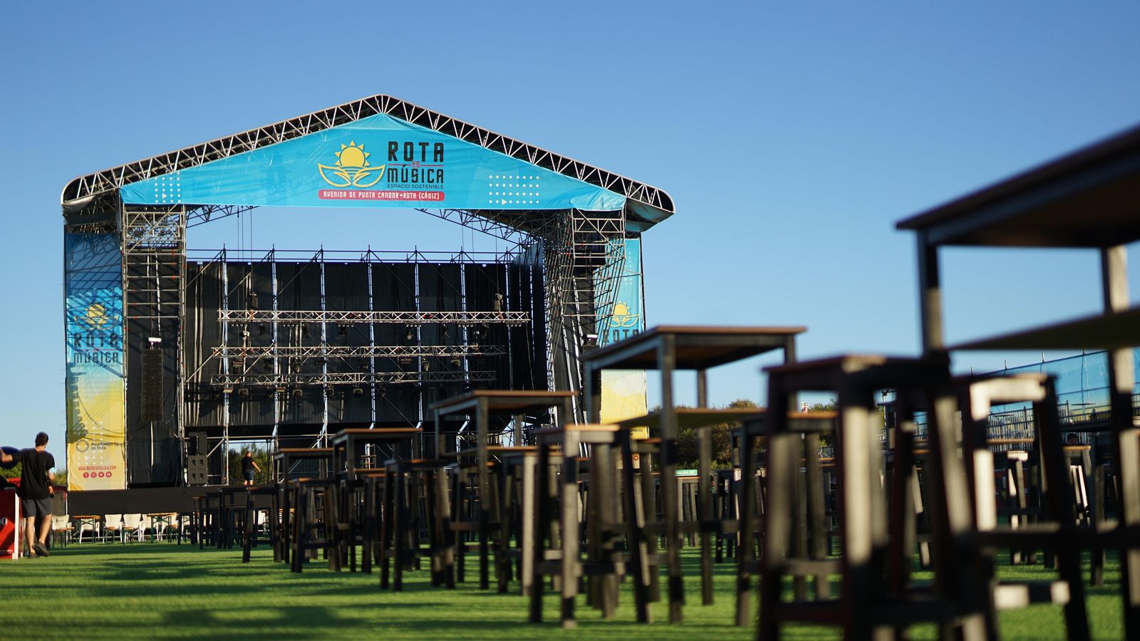 El recinto del festival Rota es Música.