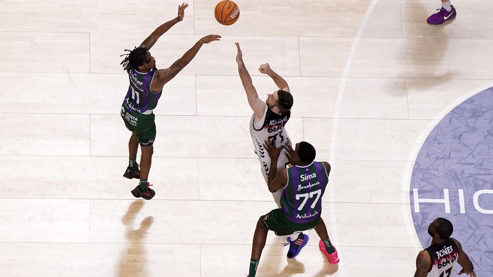 Unicaja-Surne Bilbao, en fotos