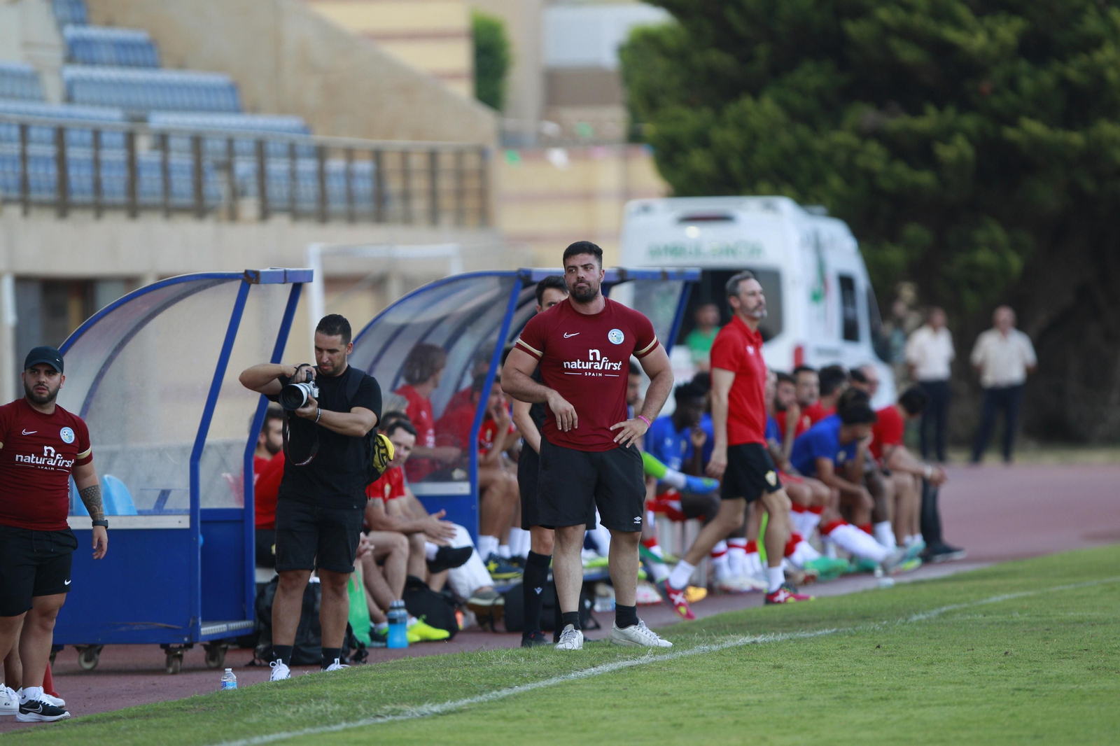 Imágenes del amistoso El Ejido-U.D. Almería