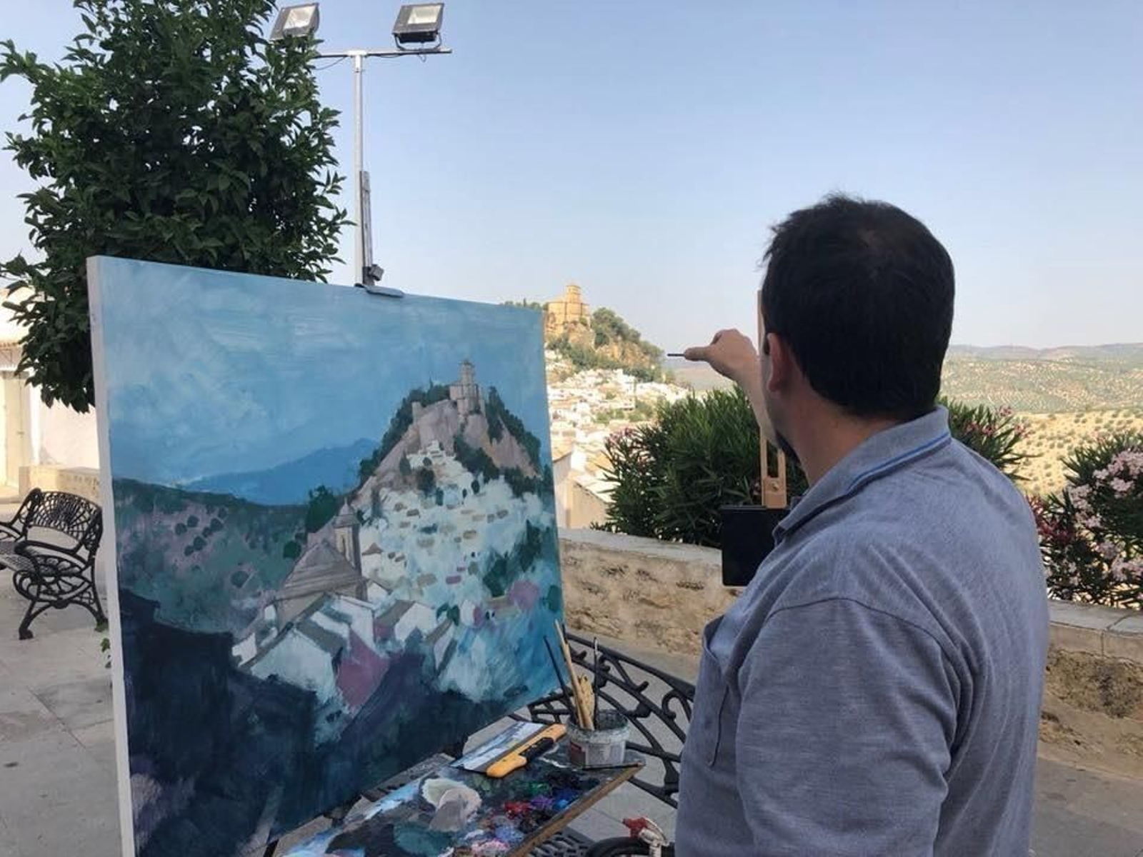 Uno de los participantes.