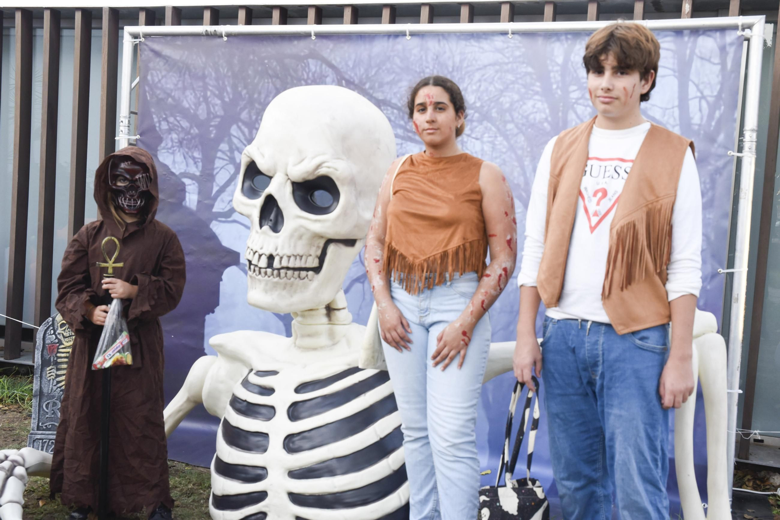 Fotos del horror freak por Halloween en La Línea