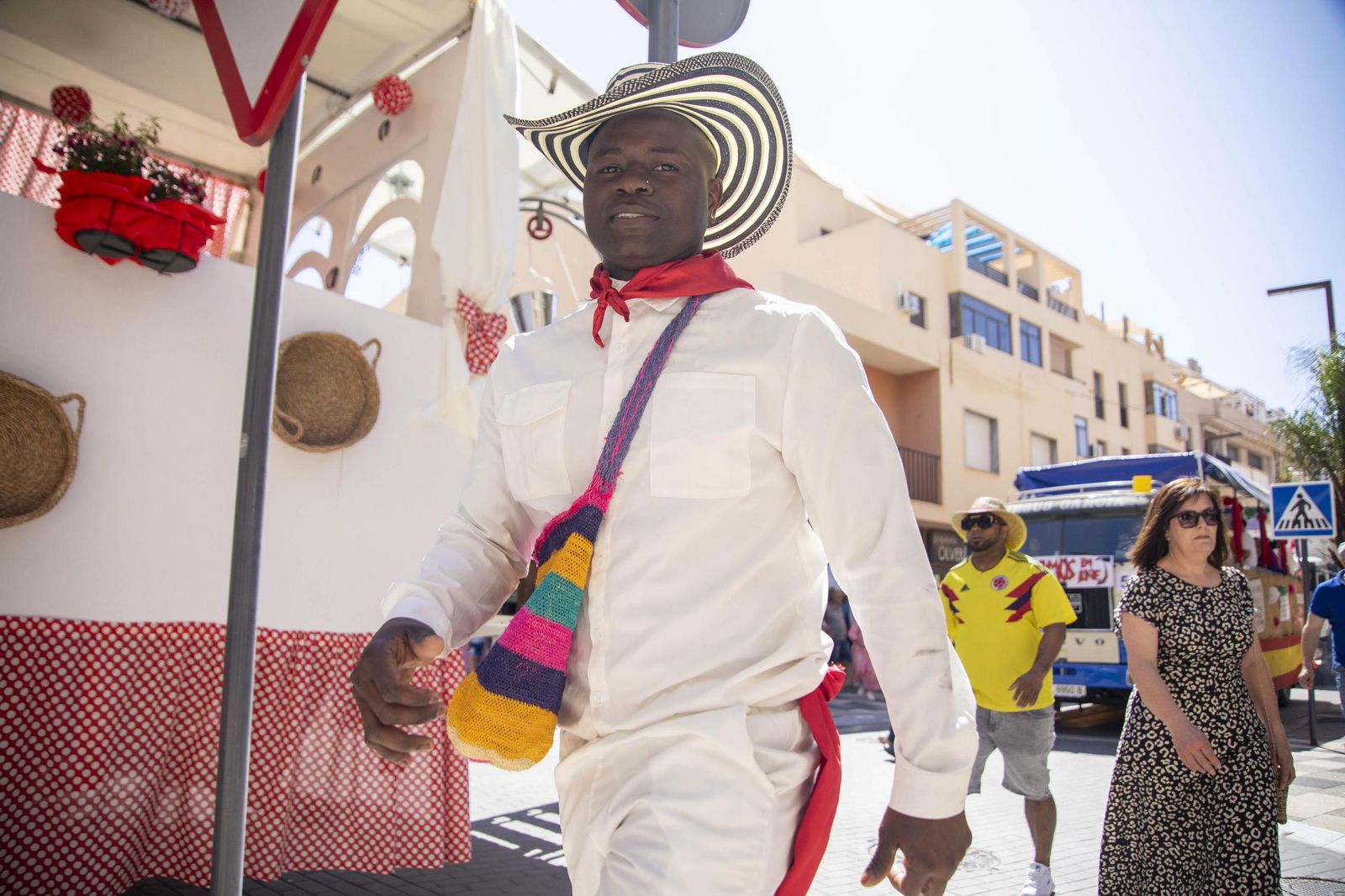 Las imágnes de la misa y procesión en honor a San Marcos en El Ejido