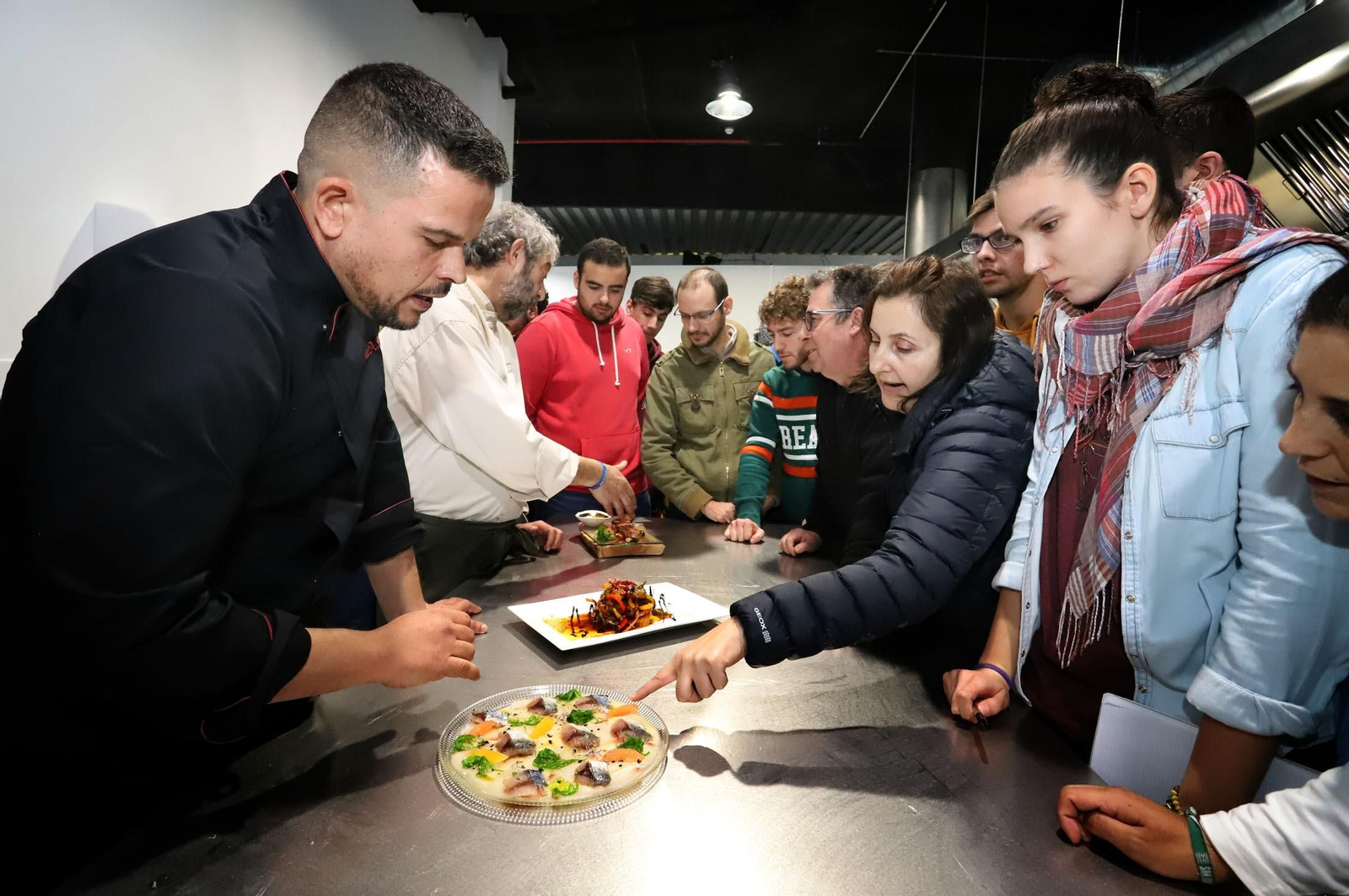 Imágenes del showcooking organizado por Huelva Información e ISG