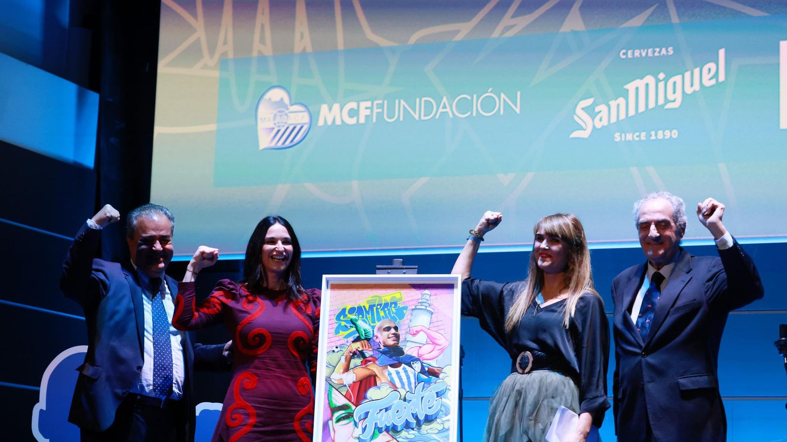 La gala 'Siempre Fuerte' del Málaga CF, en fotos