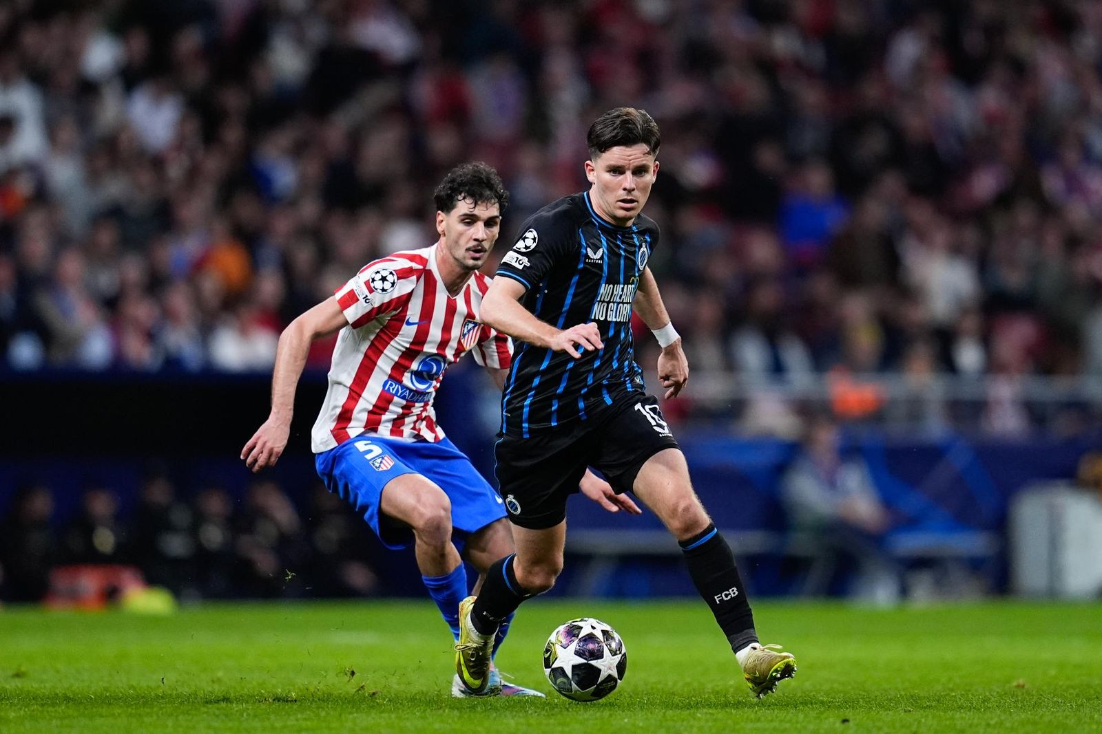 Las fotos del Atlético de Madrid-Brujas