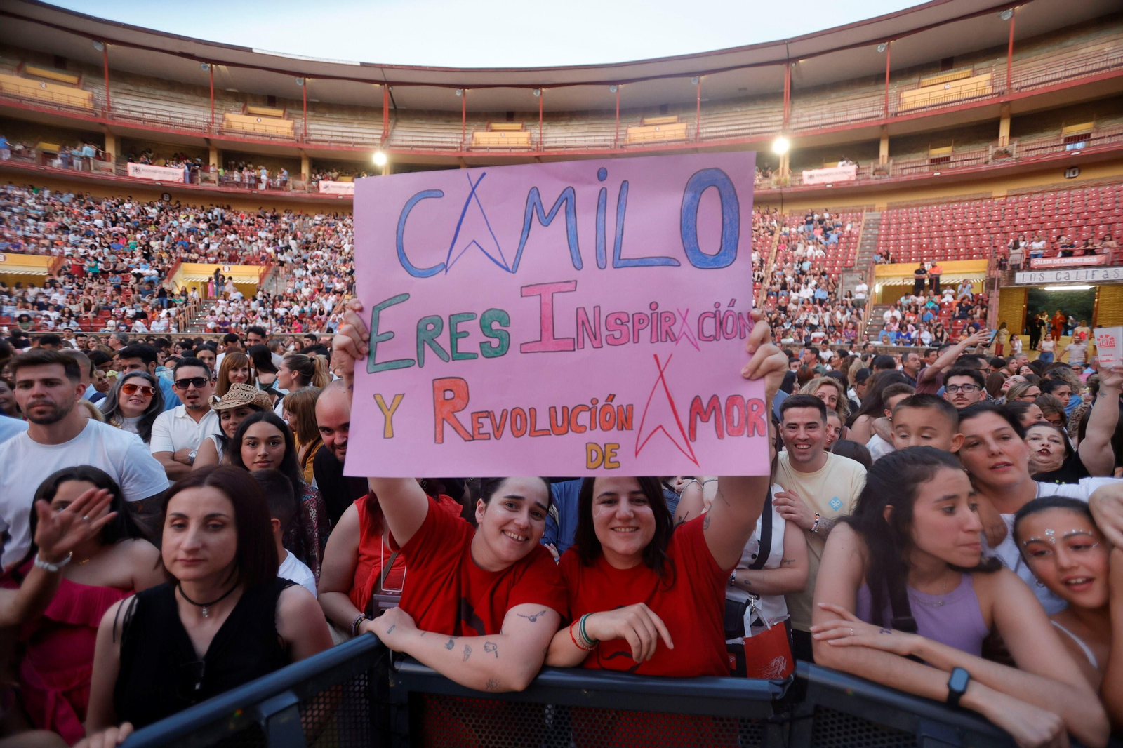 El concierto de Camilo en Córdoba, en imágenes