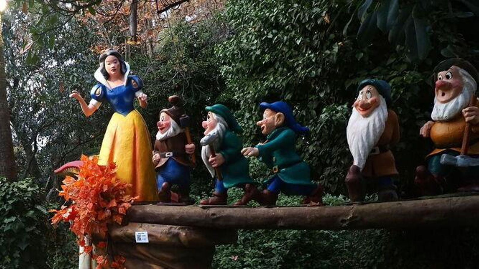 Personajes Disney en El Parque de los Sueños de Ayamonte
