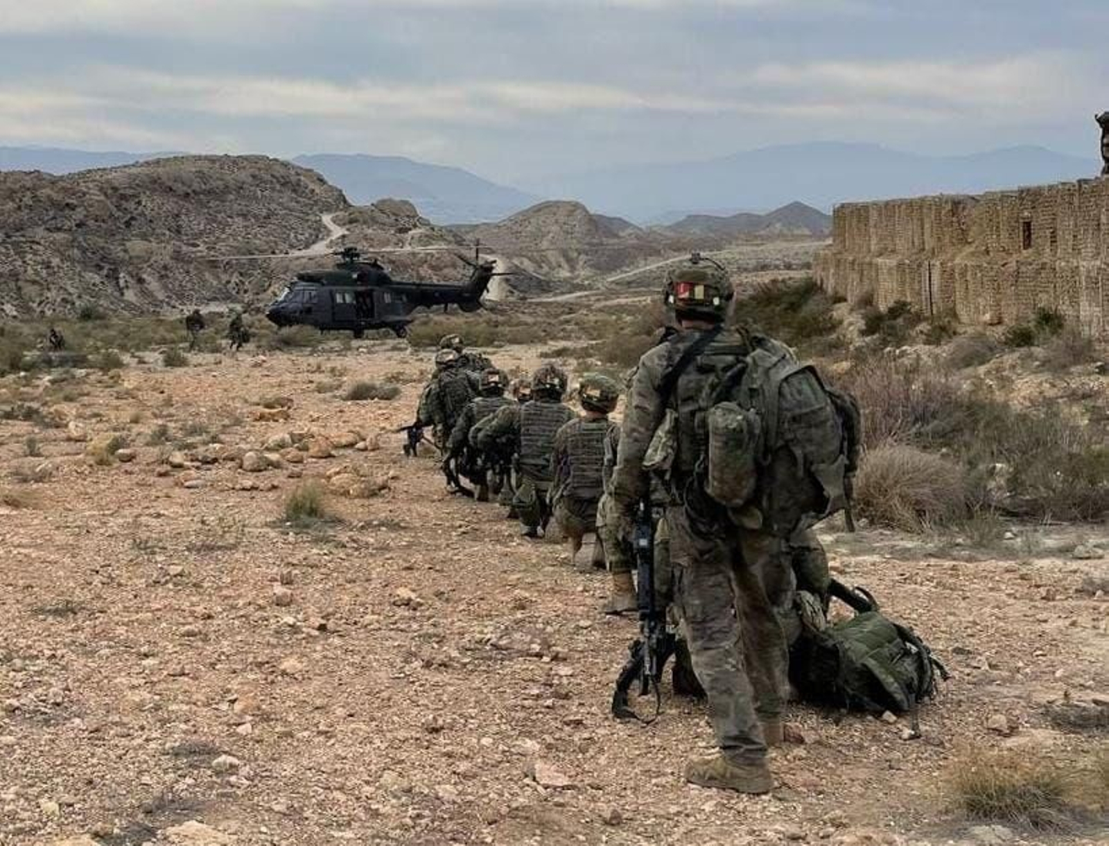 Los Regulares de Melilla se prueban en Viator: guerra total en el ejercicio Alhucemas 25