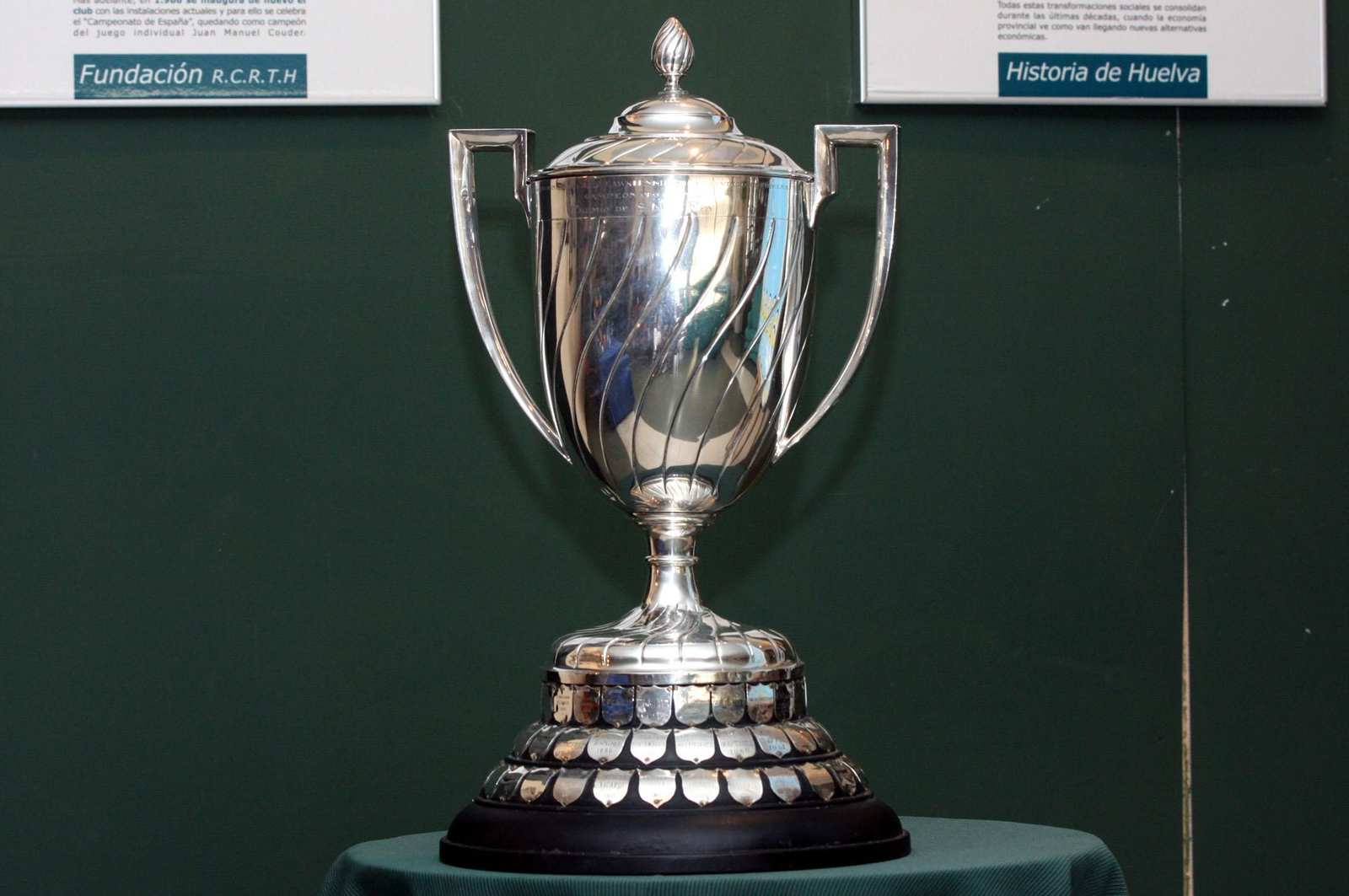 Trofeo de la Copa del Rey de tenis.