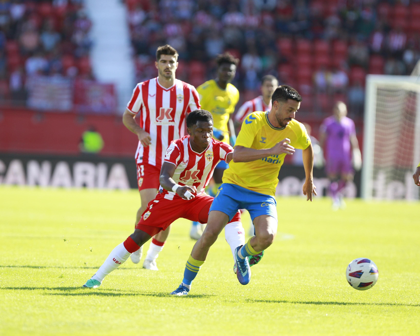 Imágenes del partido U.D. Almería-U.D. Las Palmas