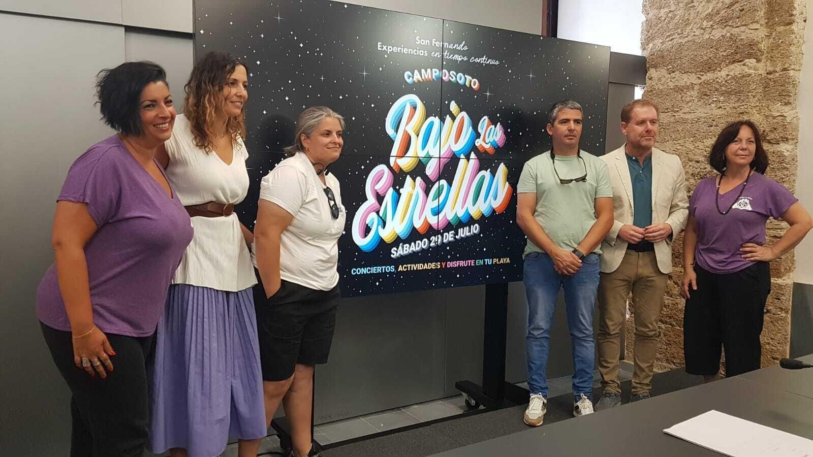 Presentación de Camposoto bajo las estrellas. Presentación de Camposoto bajo las estrellas.
