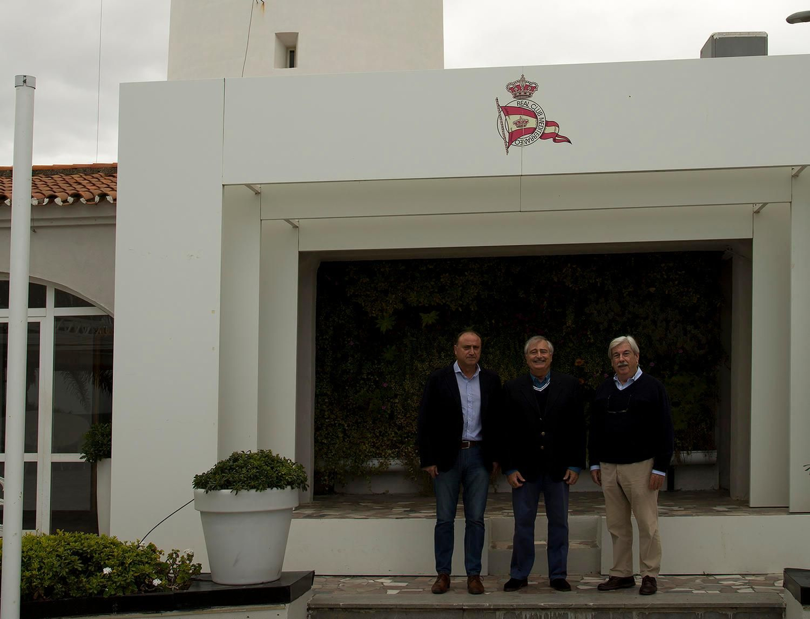 De derecha a izquierda, Gonzalo Martínez, José María Martín Delgado y Juan Luis Pinto.