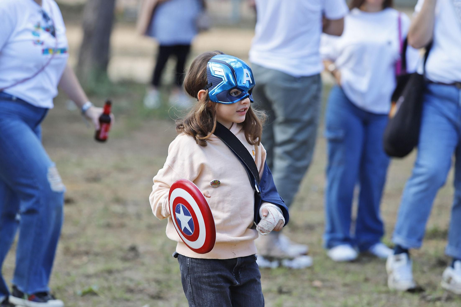 Imágenes de la convivencia carnavalera del Parque Moret en Huelva