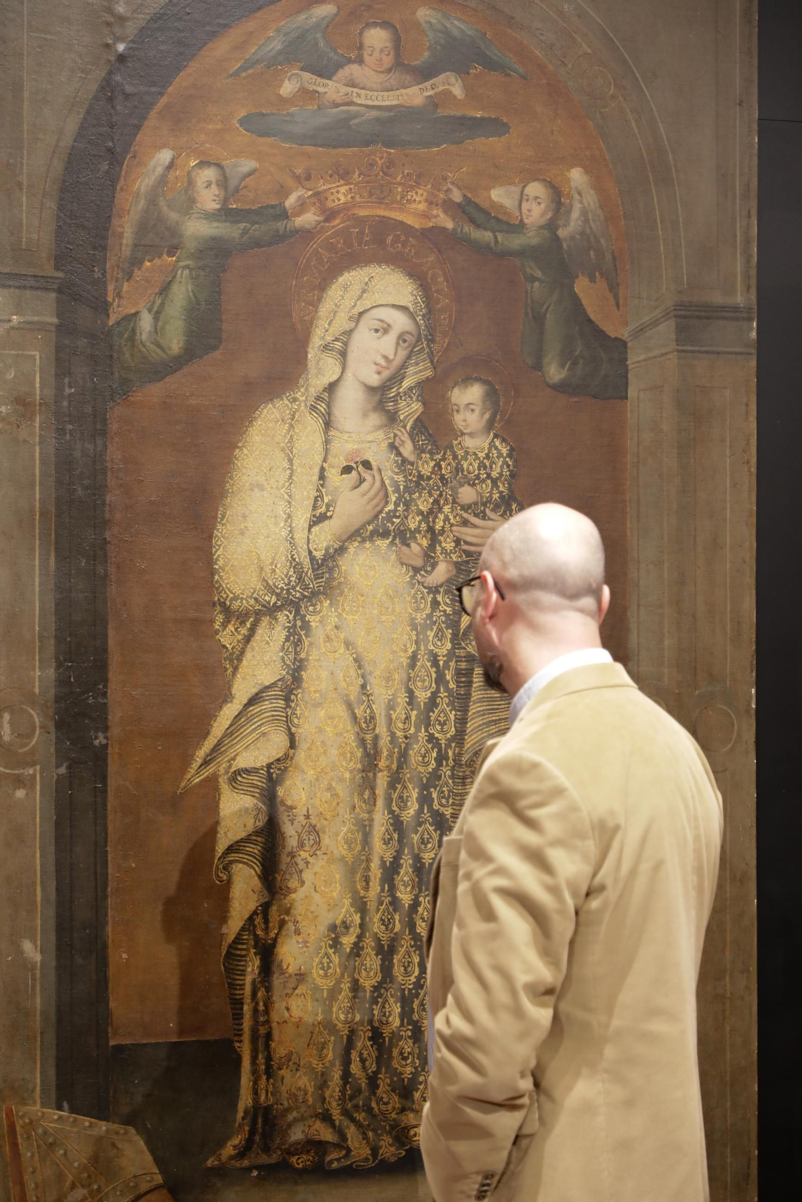 Inauguración de la exposición Devociones populares en las clausuras de Sevilla, en la Iglesia Santa Clara