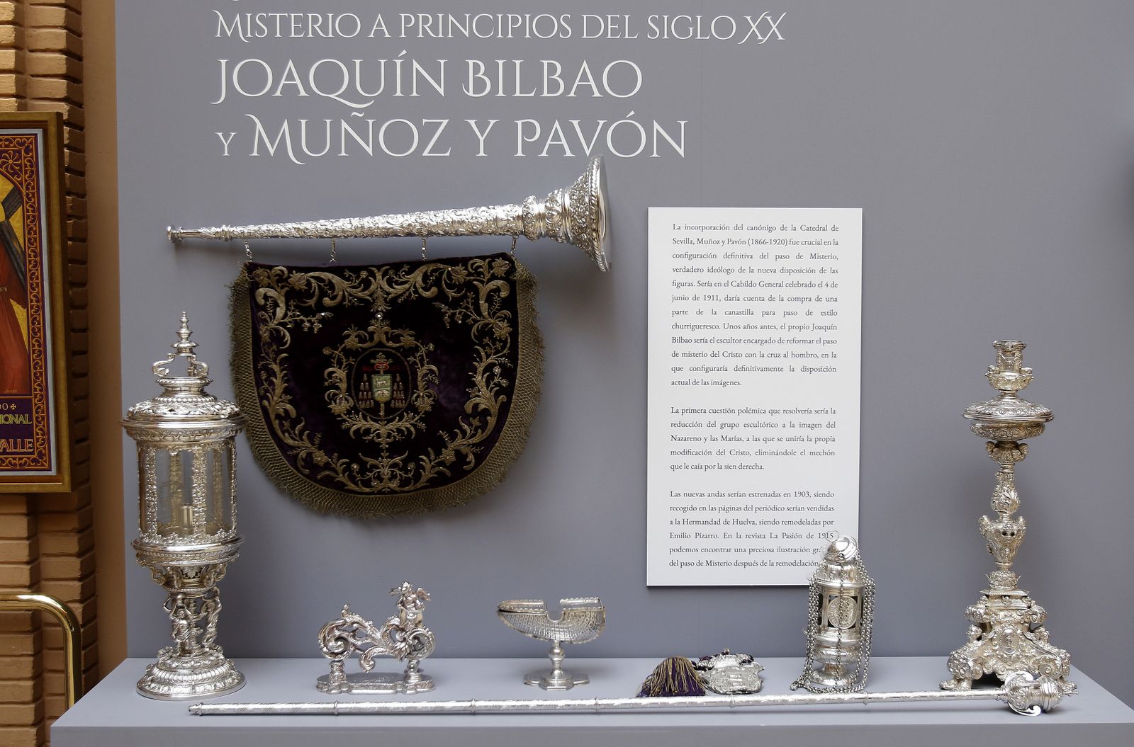 Exposición de la Hermandad del Valle y presentación del paño de la Verónica