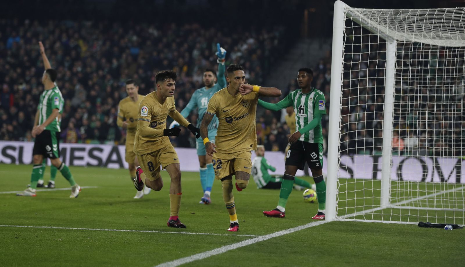 Las imágenes del Betis-Barcelona