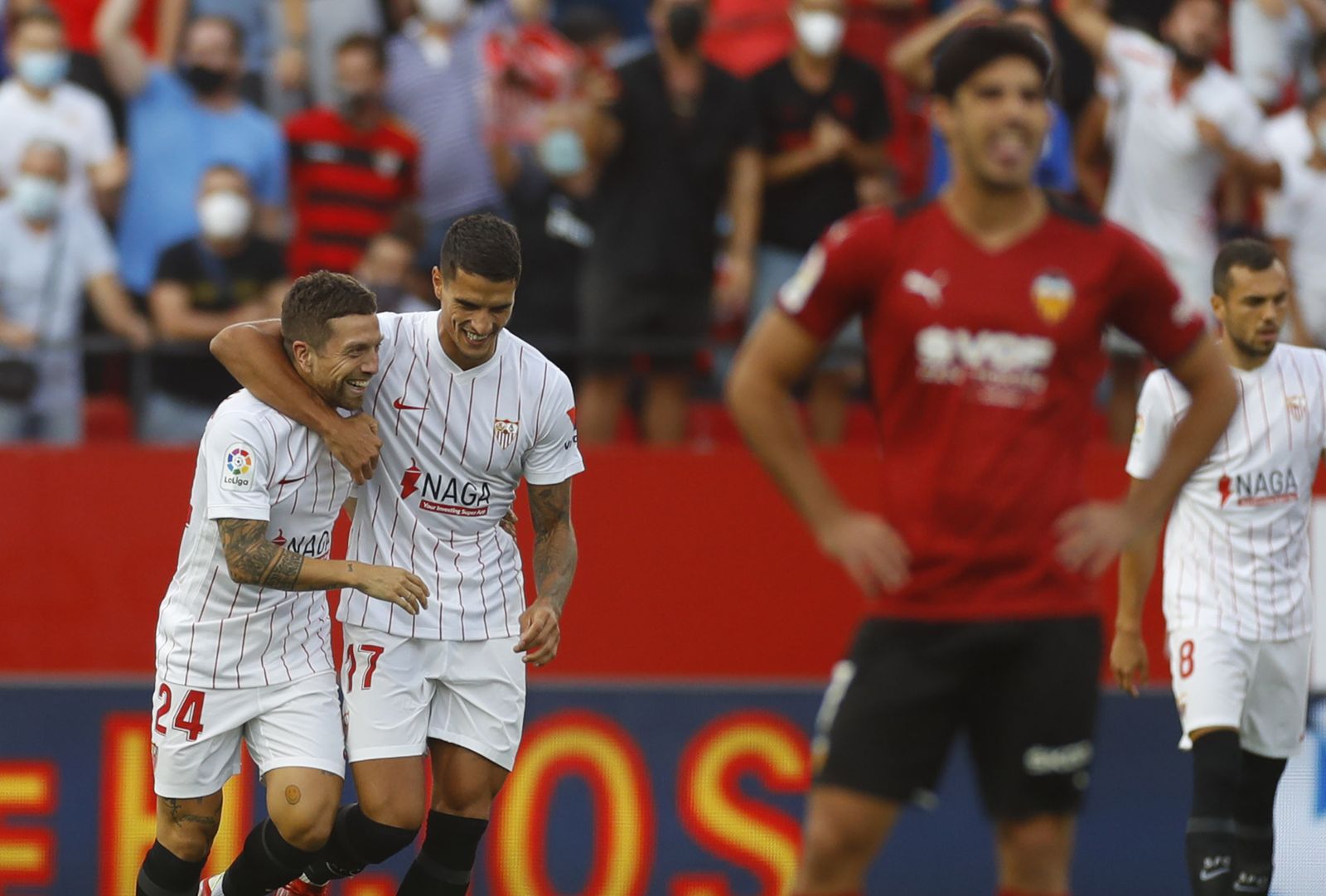 Las imágenes del Sevilla fc-Valencia
