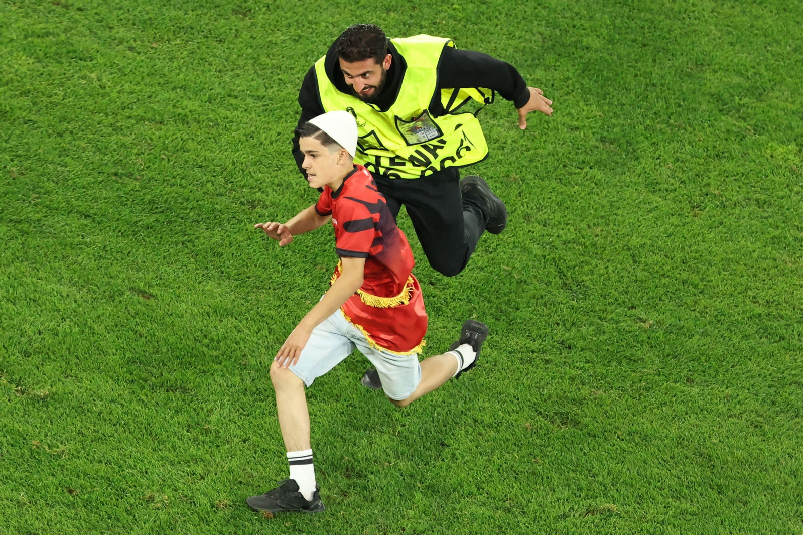 Las fotos del Albania - España