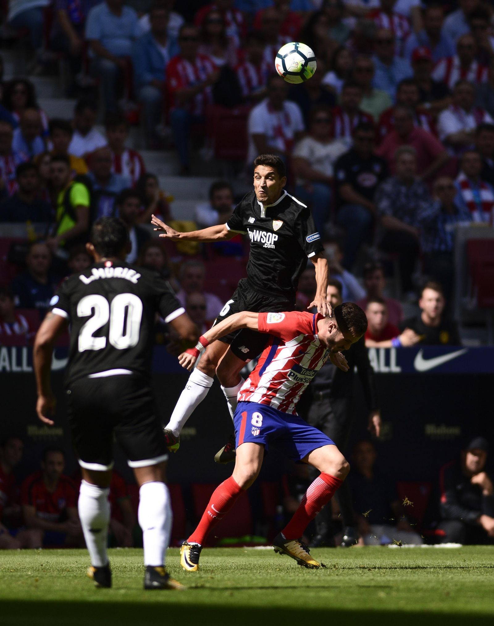 Imágenes del Atlético de Madrid- Sevilla FC