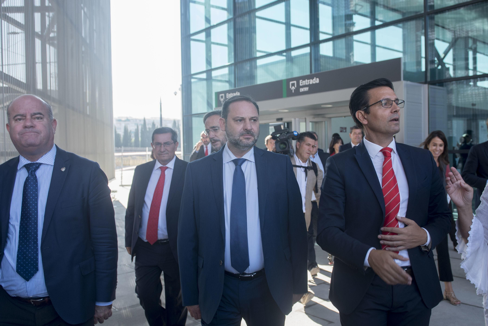 José Luis Ábalos, en su última visita a Granada