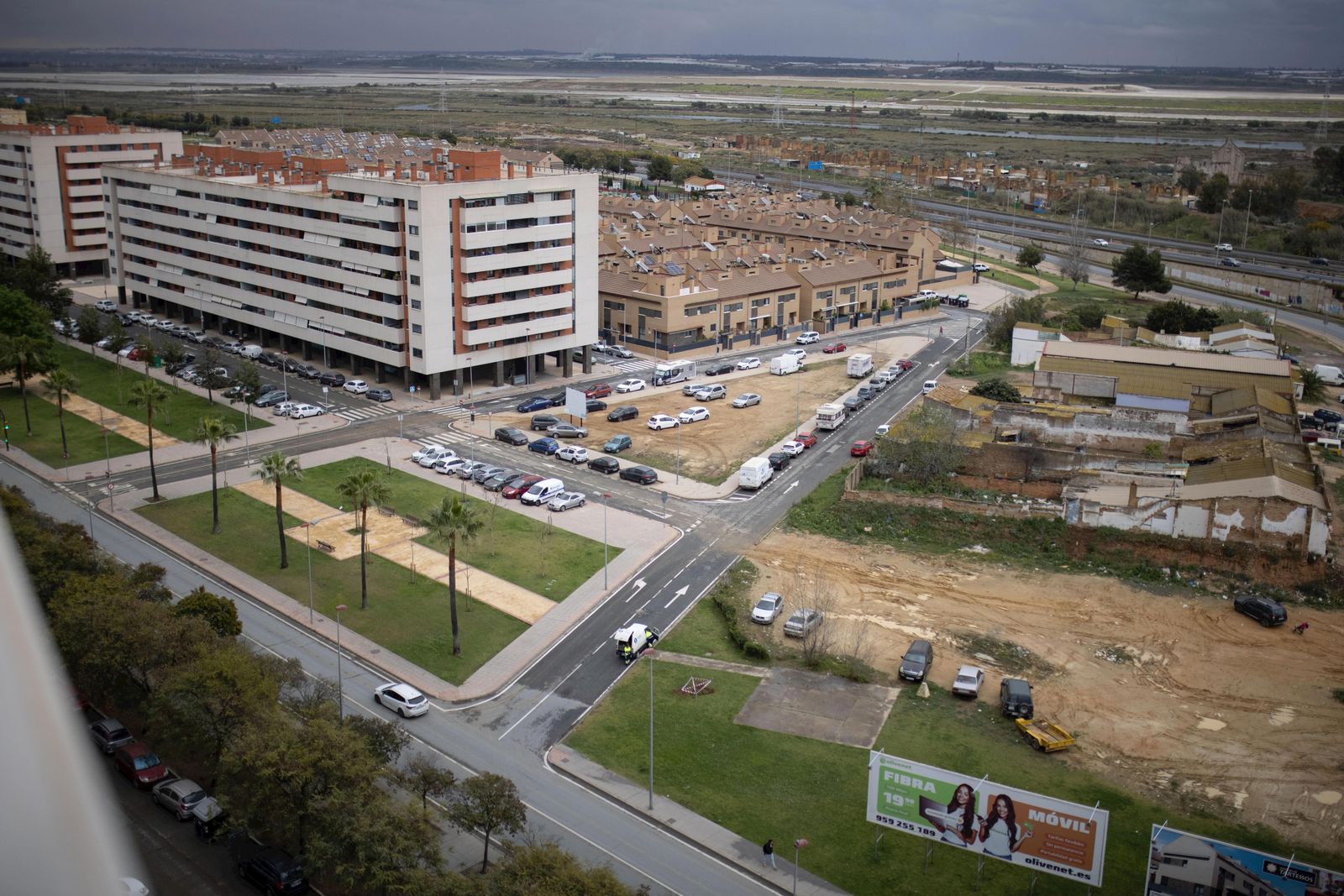 Terreno cedido por el Ayuntamiento a Proyecto Hombre en Marismas del Polvorín.
