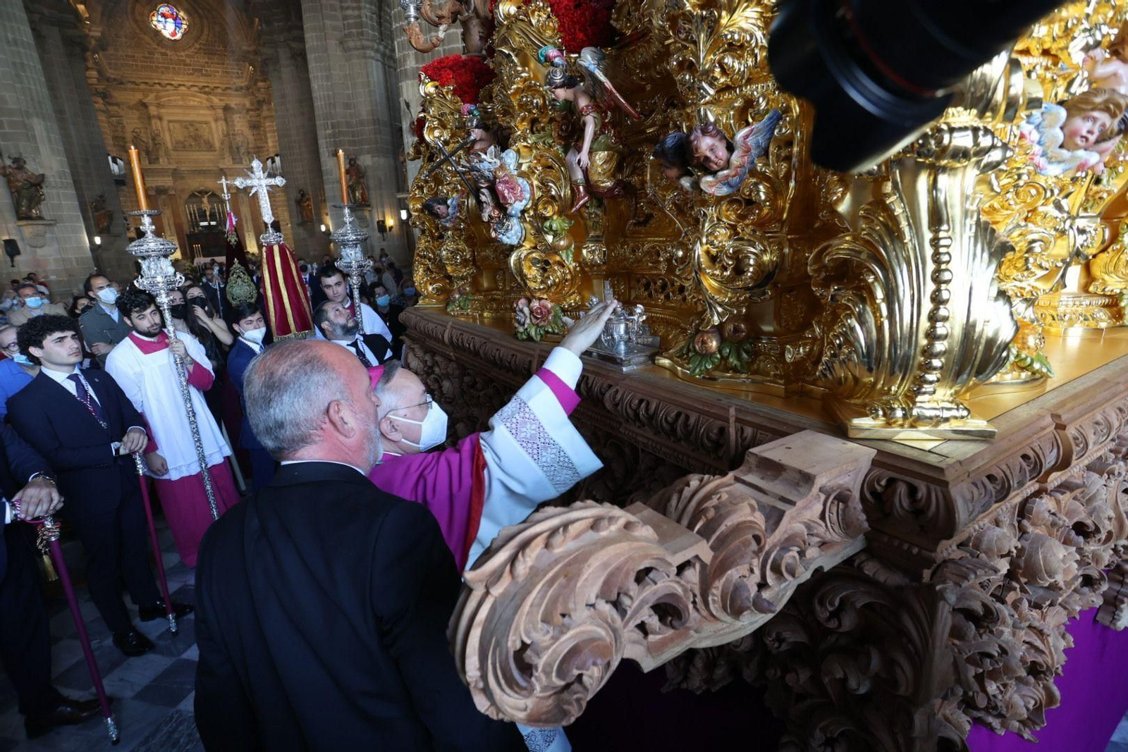 Las imágenes de regreso de las hermandades de la Sed, Candelaria, Paz y Clemencia a sus templos