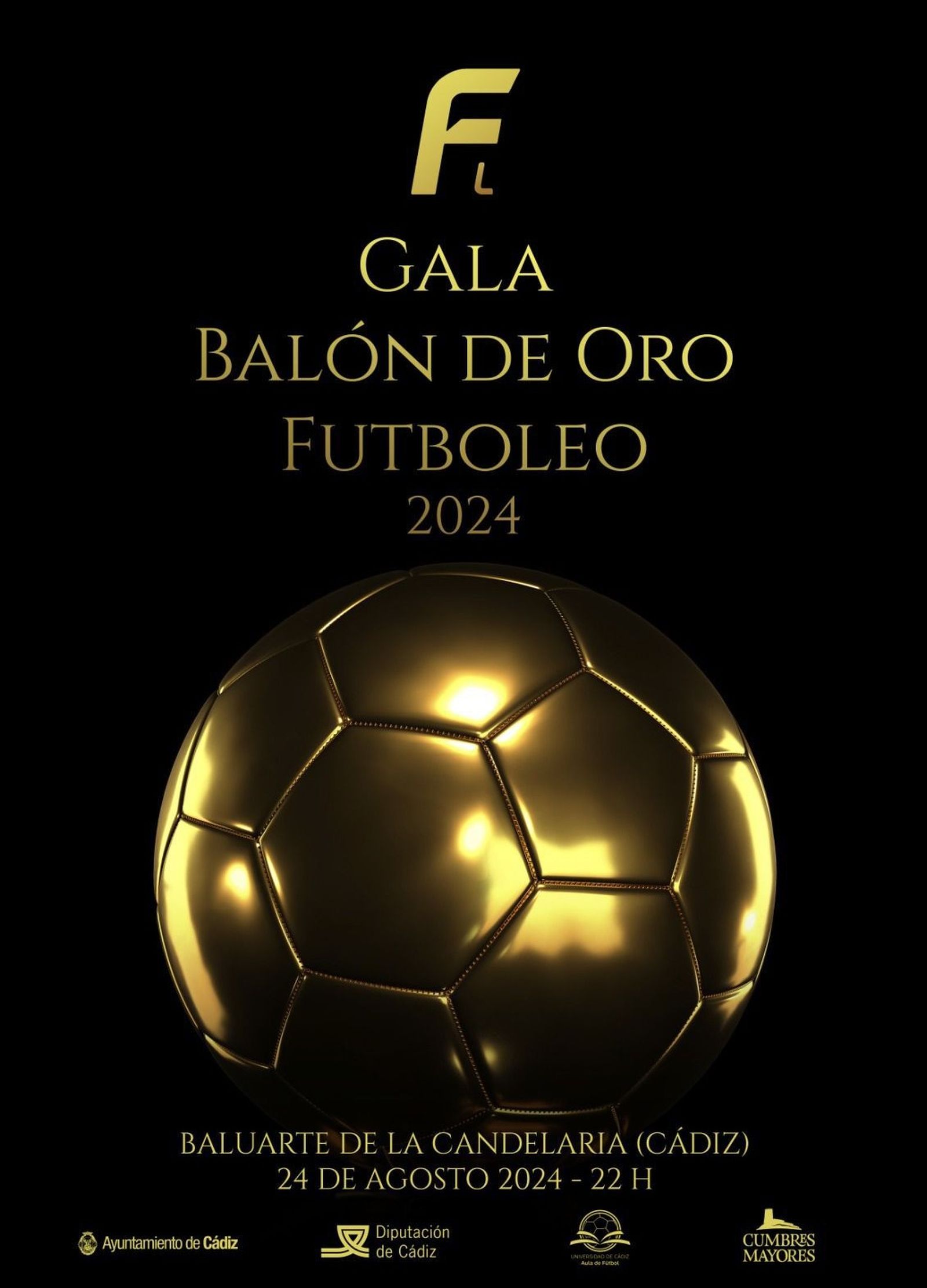 Cartel de la Gala de Futboleo.