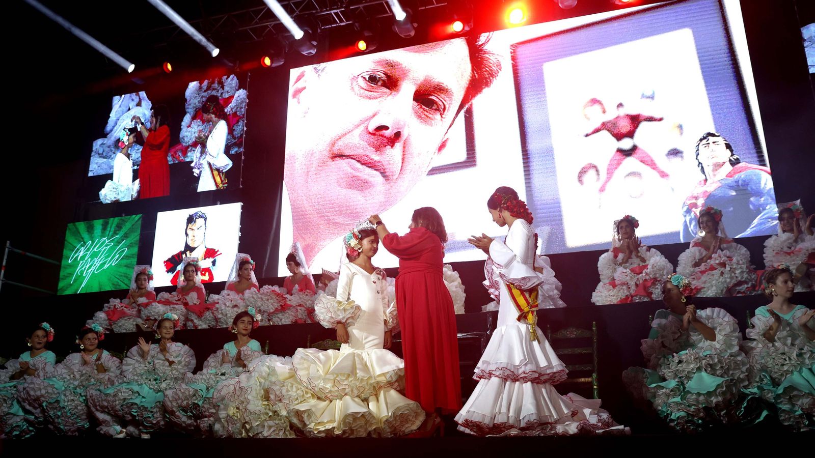 Las fotos del acto de coronación de la feria de San Roque 2023