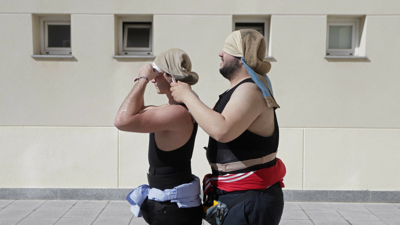Procesión de la Hermandad de La Trinidad