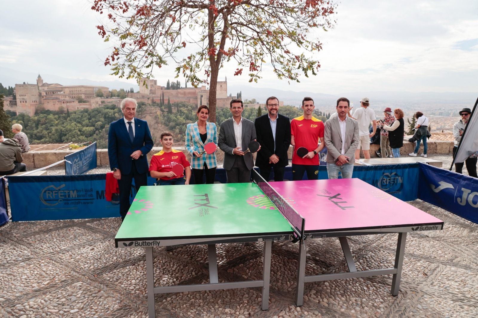 Jugadores y personalidades, este jueves en la presentación de los Mundiales