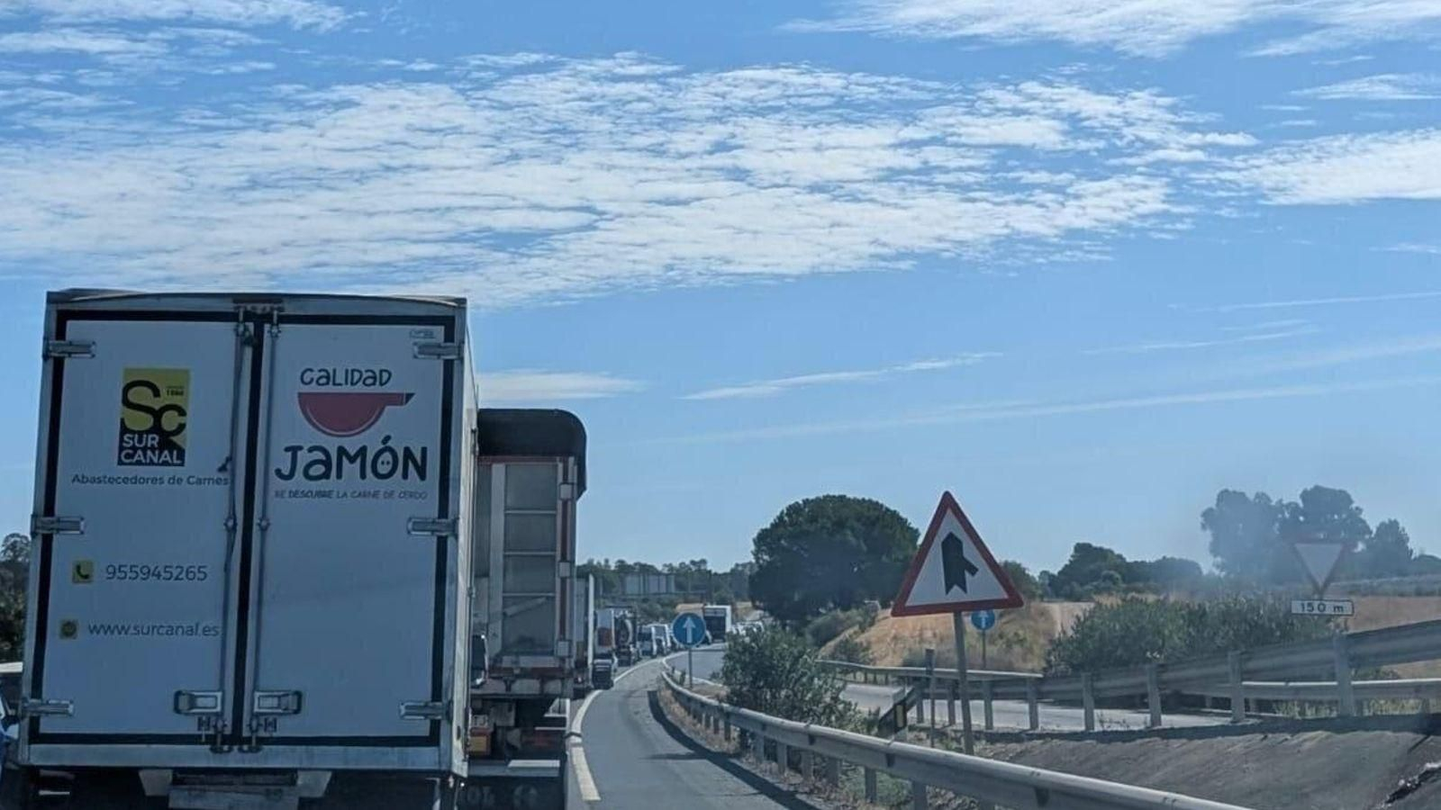 Retenciones en la A 49