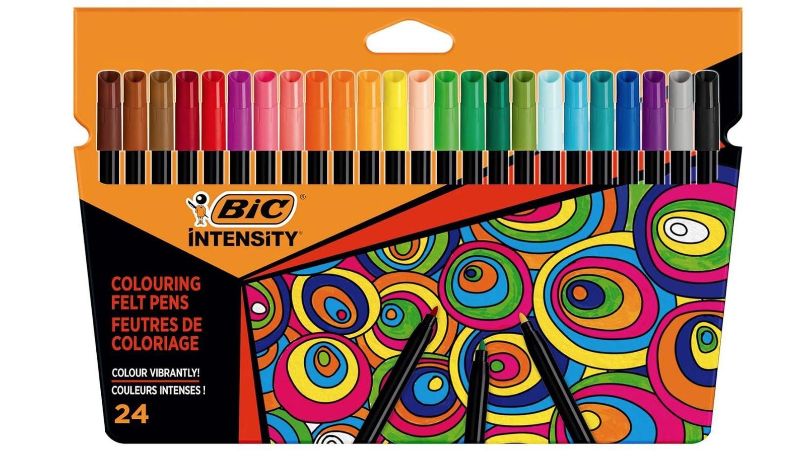 24 Rotuladores de Punta Fina