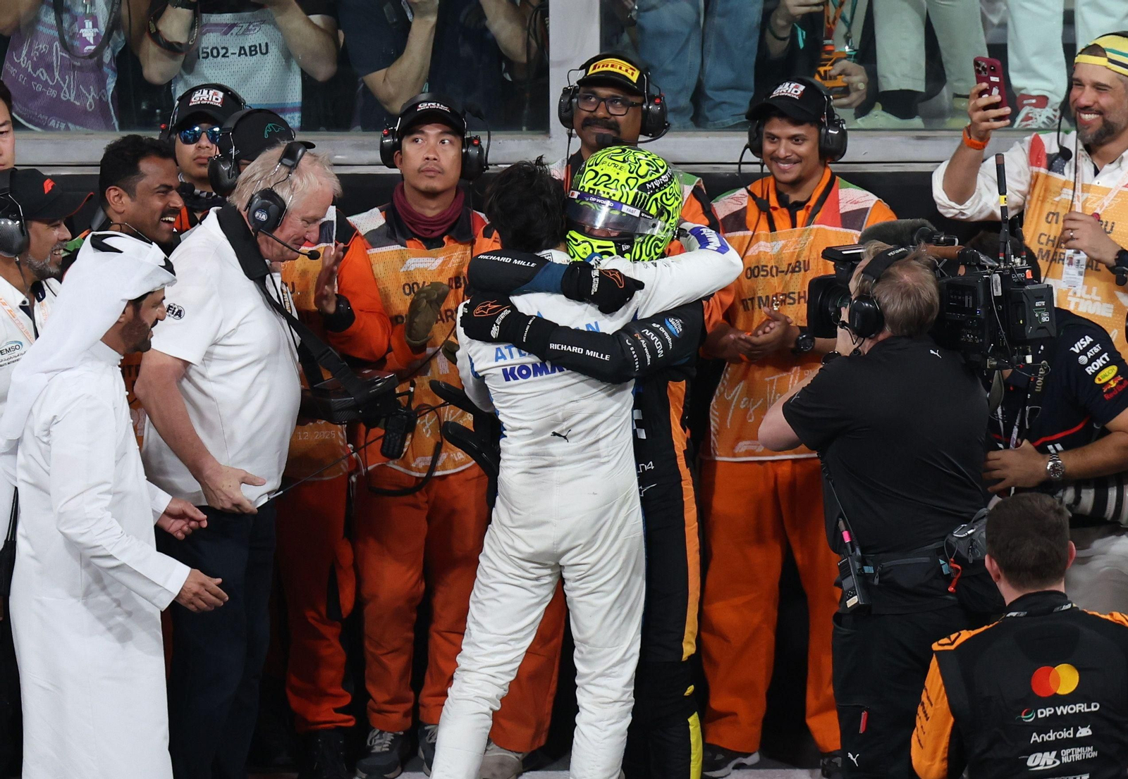 Las fotos del título mundial de Lando Norris en la Fórmula 1