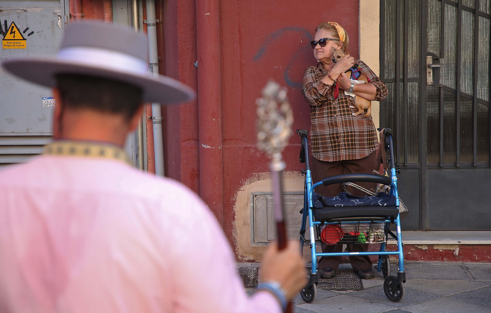 El comienzo de la peregrinación de la Hermandad del Rocío de Algeciras, en imágenes
