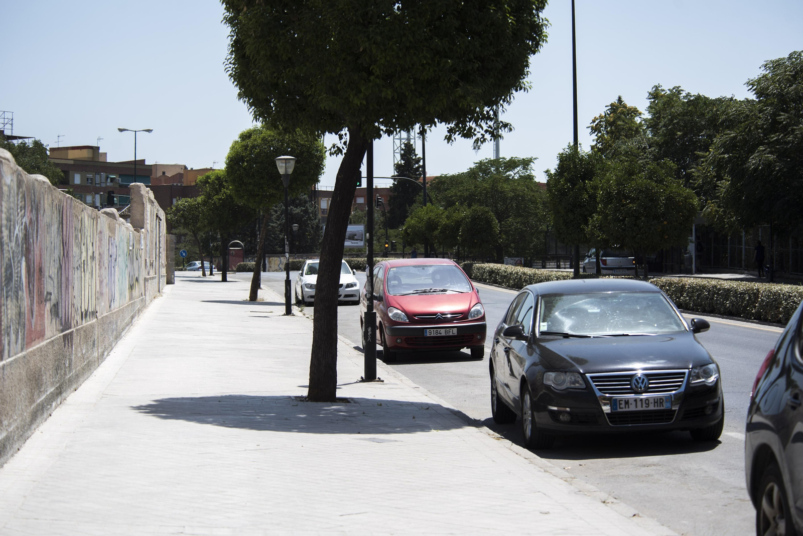 Imágenes de una Granada desierta