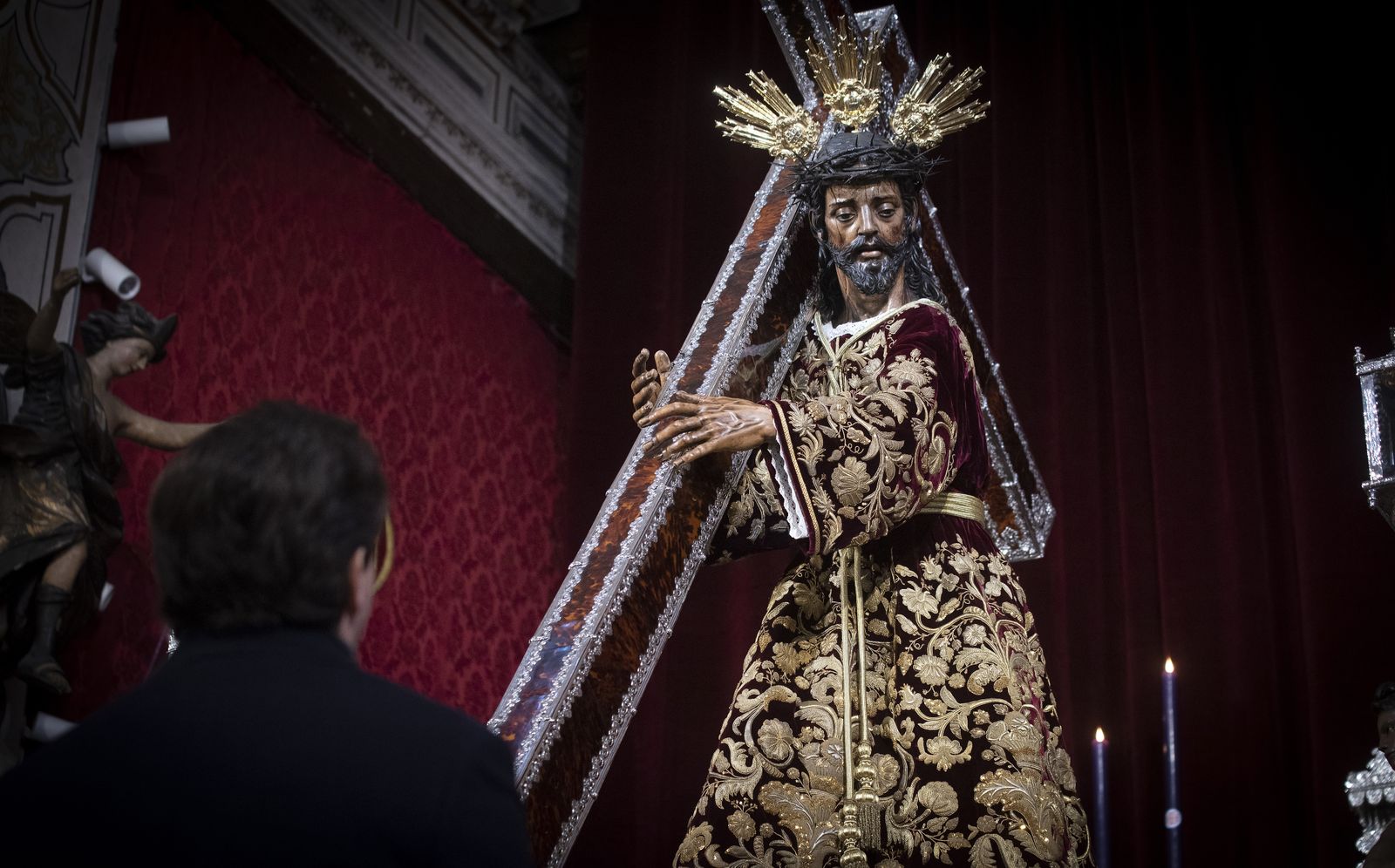 Imágenes de la veneración a Jesús Nazareno