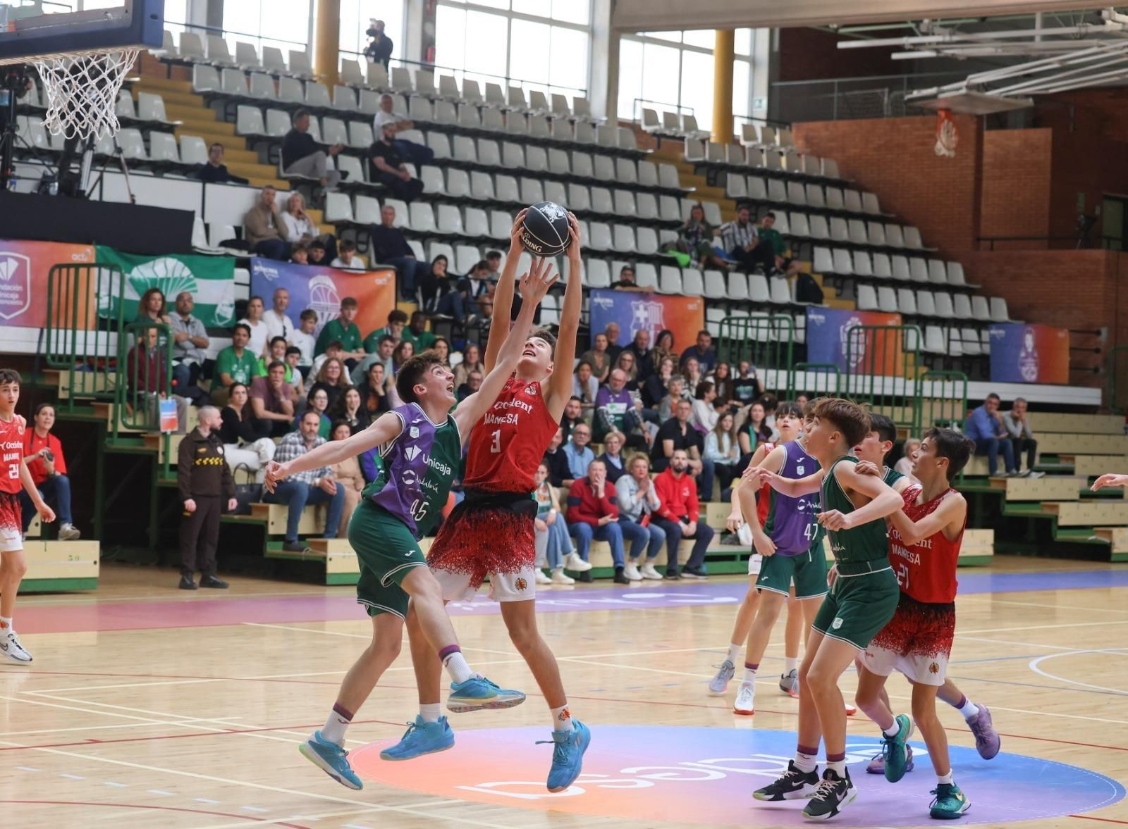 Minicopa: Unicaja - Manresa, en fotos