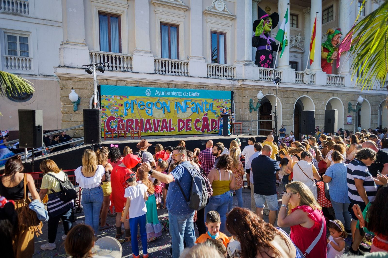 El pregon infantil del Carnaval de Cádiz 2022, en imágenes
