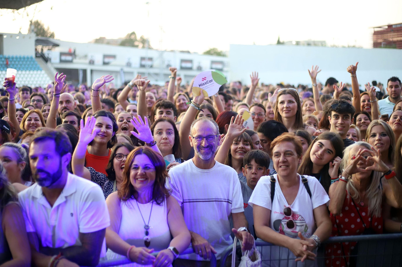 Las mejores imágenes de Manuel Carrasco en su concierto en Huelva